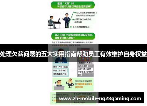 处理欠薪问题的五大实用指南帮助员工有效维护自身权益