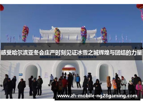 感受哈尔滨亚冬会庄严时刻见证冰雪之城辉煌与团结的力量