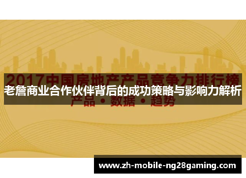 老詹商业合作伙伴背后的成功策略与影响力解析